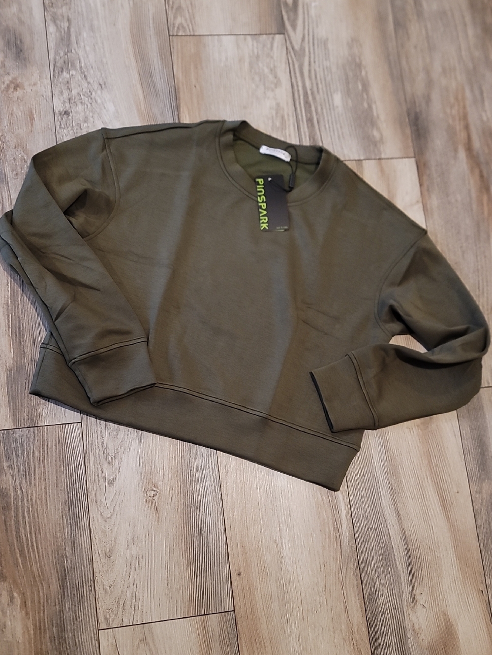 Comfy Army Green Sweatshirt